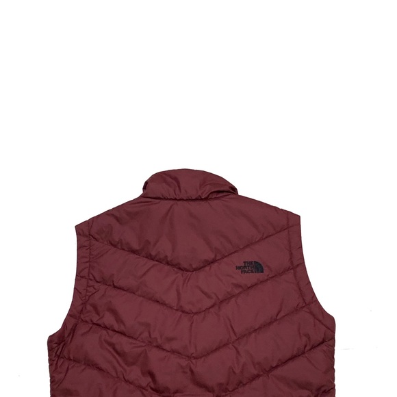 The North Face Women's Burgundy down vest - Picture 3 of 6